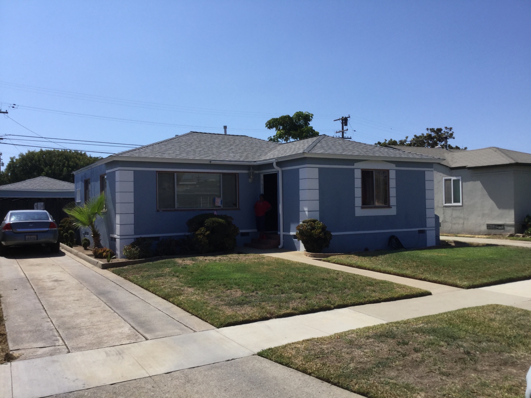 Exterior repaint, trim and fascia rebuild in Lakewood — after